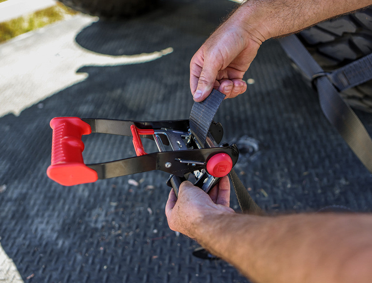 Heavy Duty Wheel Lasso Tie Down Kit