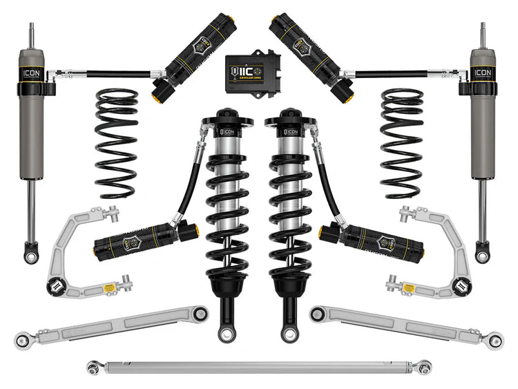 ICON 2025-2026 Toyota 4Runner 2WD, 1.25-3" Lift, Stage 13 Suspension System, Billet