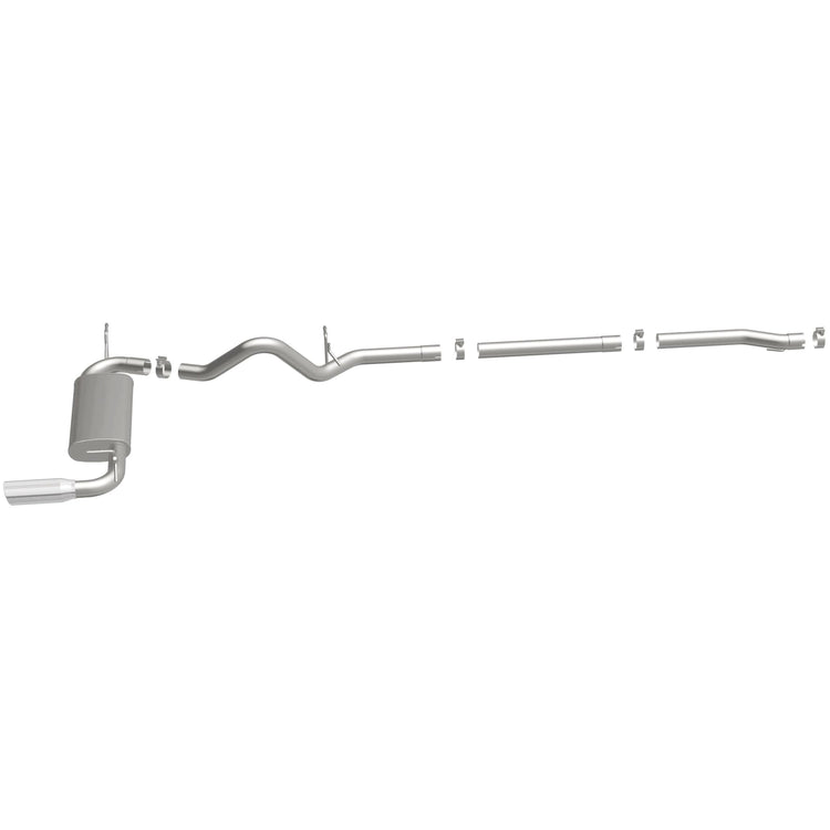 MagnaFlow 2007-2011 Jeep Wrangler Street Series Cat-Back Performance Exhaust System