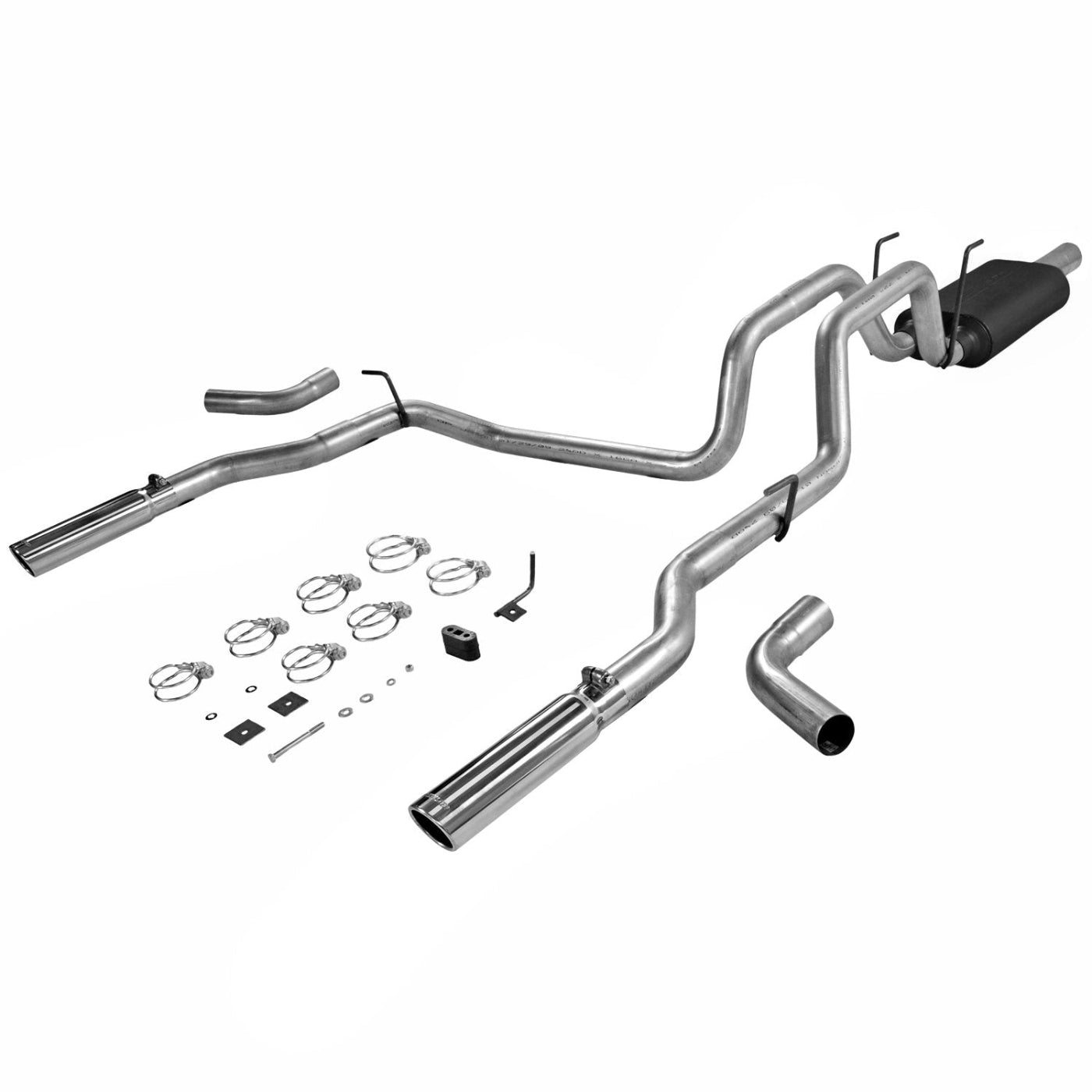 Flowmaster American Thunder Cat-back Exhaust System Front View