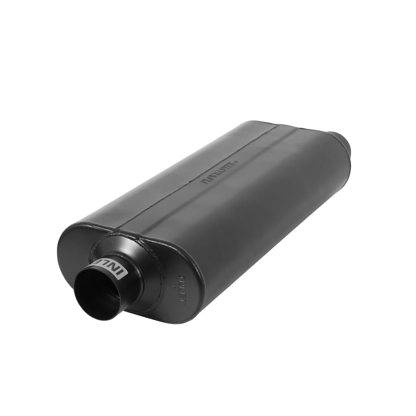 Flowmaster 70 Series Chambered Muffler Front View