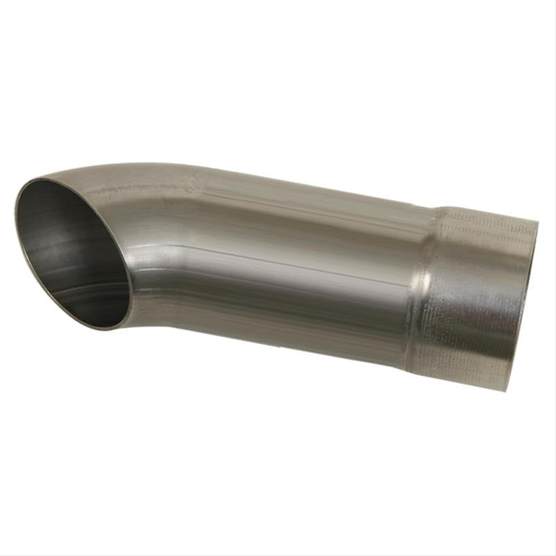 3-1/2" 304 Stainless Steel Turnout - 12" Long Front View