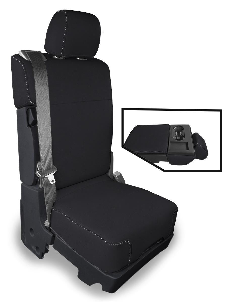 Center Jump Seat Cover for 2015+ Ford F150, 2017+ Super Duty Side View