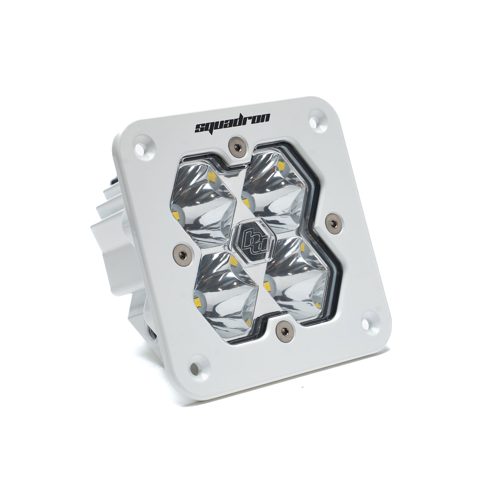 Squadron 2.0 Sport White Flush Mount LED Auxiliary Light Pod - Universal