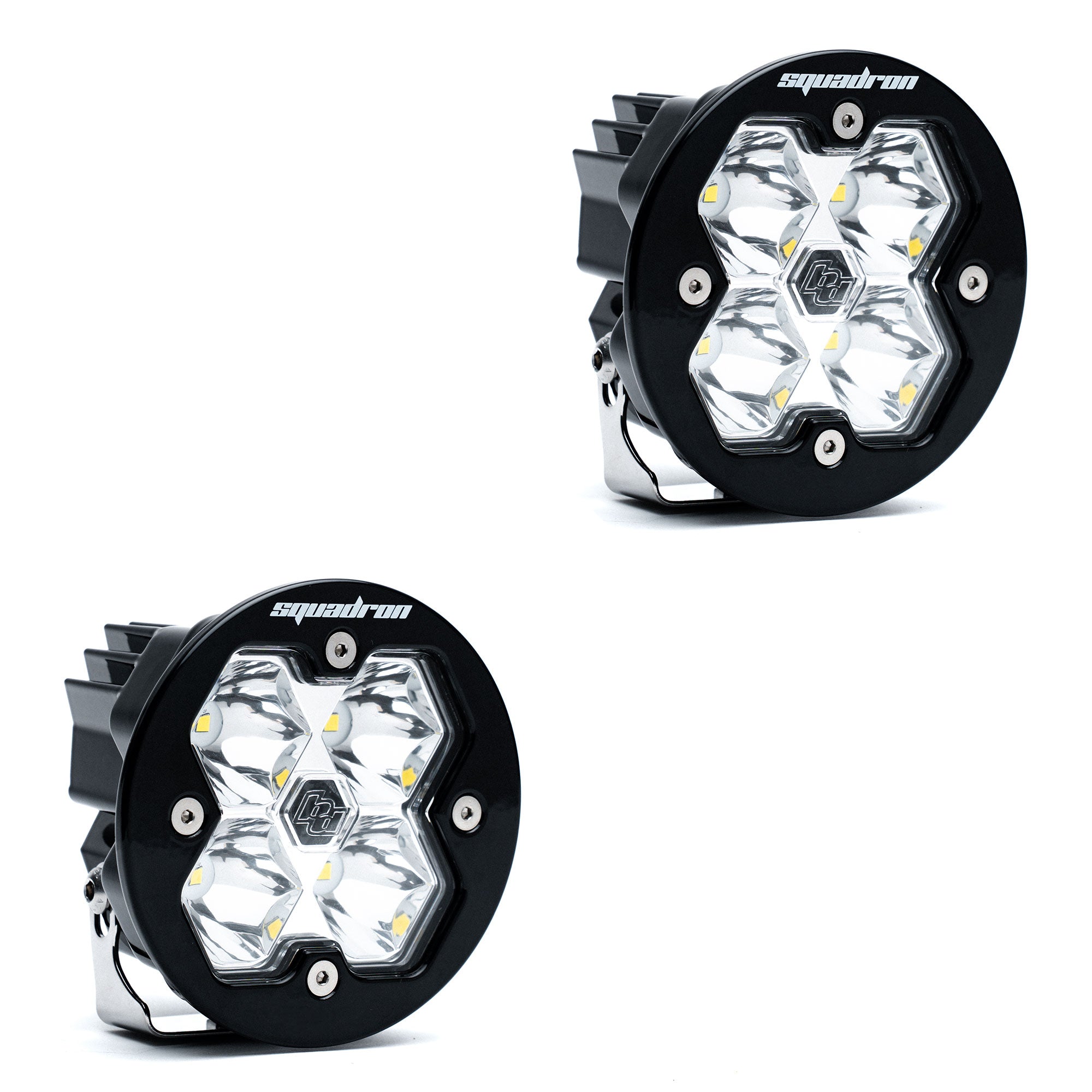 Squadron-R 2.0 Pro Black LED Auxiliary Light Pod Pair - Universal