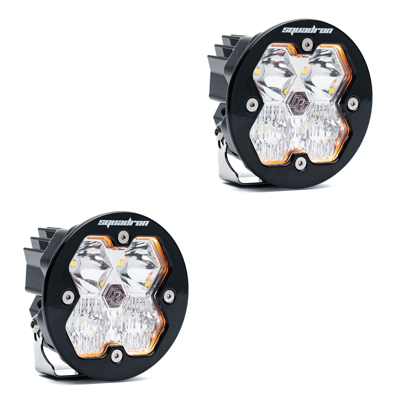 Squadron-R 2.0 Pro Black LED Auxiliary Light Pod Pair - Universal