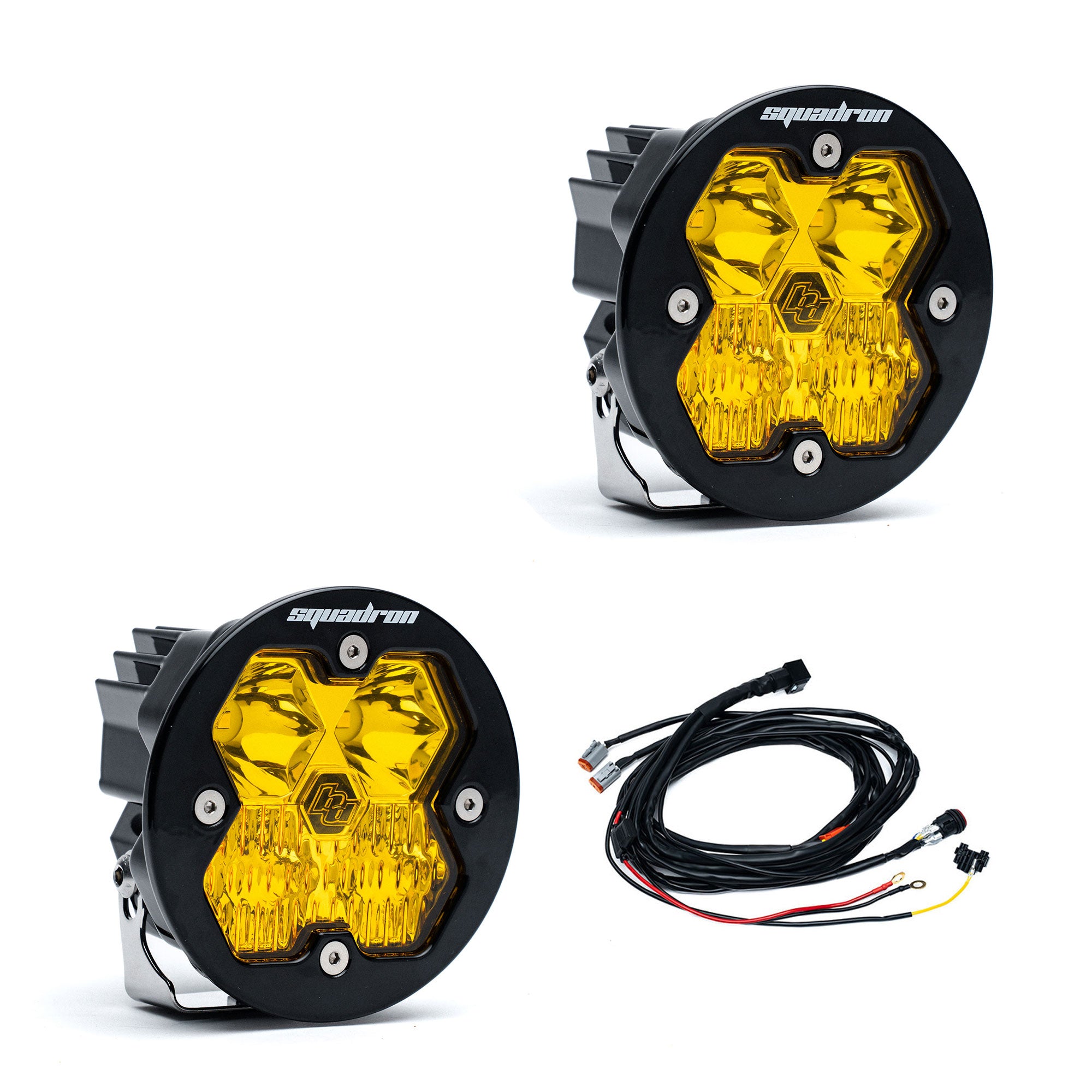 Squadron-R 2.0 Pro Black LED Auxiliary Light Pod Pair - Universal