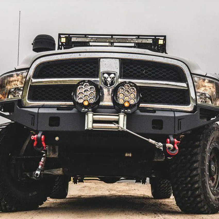 2009-2012 RAM 1500 OCTANE FRONT WINCH BUMPER Front View