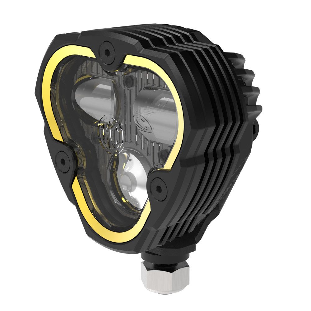 KC HiLites FLEX ERA 3 Dual Mode SAE Fog LED Light Pods | 2-Light Master Kit - Jeep JK/JL/JT Steel Bumpers