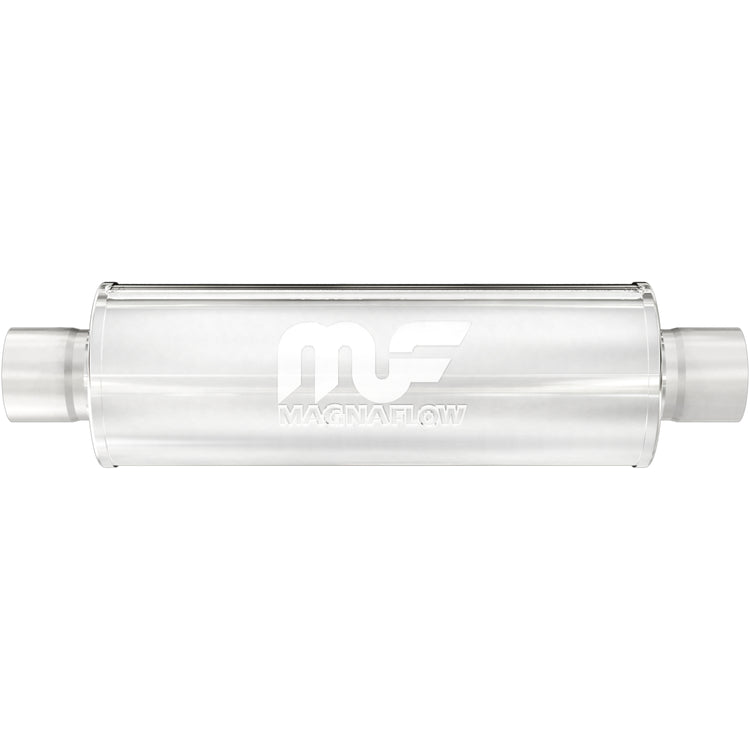 MagnaFlow 4in. Round Straight-Through Performance Exhaust Muffler 10416