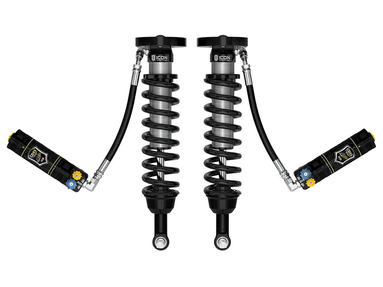 ICON 2019-2026 Chevrolet Silverado1500/GMC Sierra 1500, 1.5-3.5” Lift, Front, V.S. 2.5 Series Coilover Kit, Extended Travel, Remote Reservoir w/ CDXS, Pair