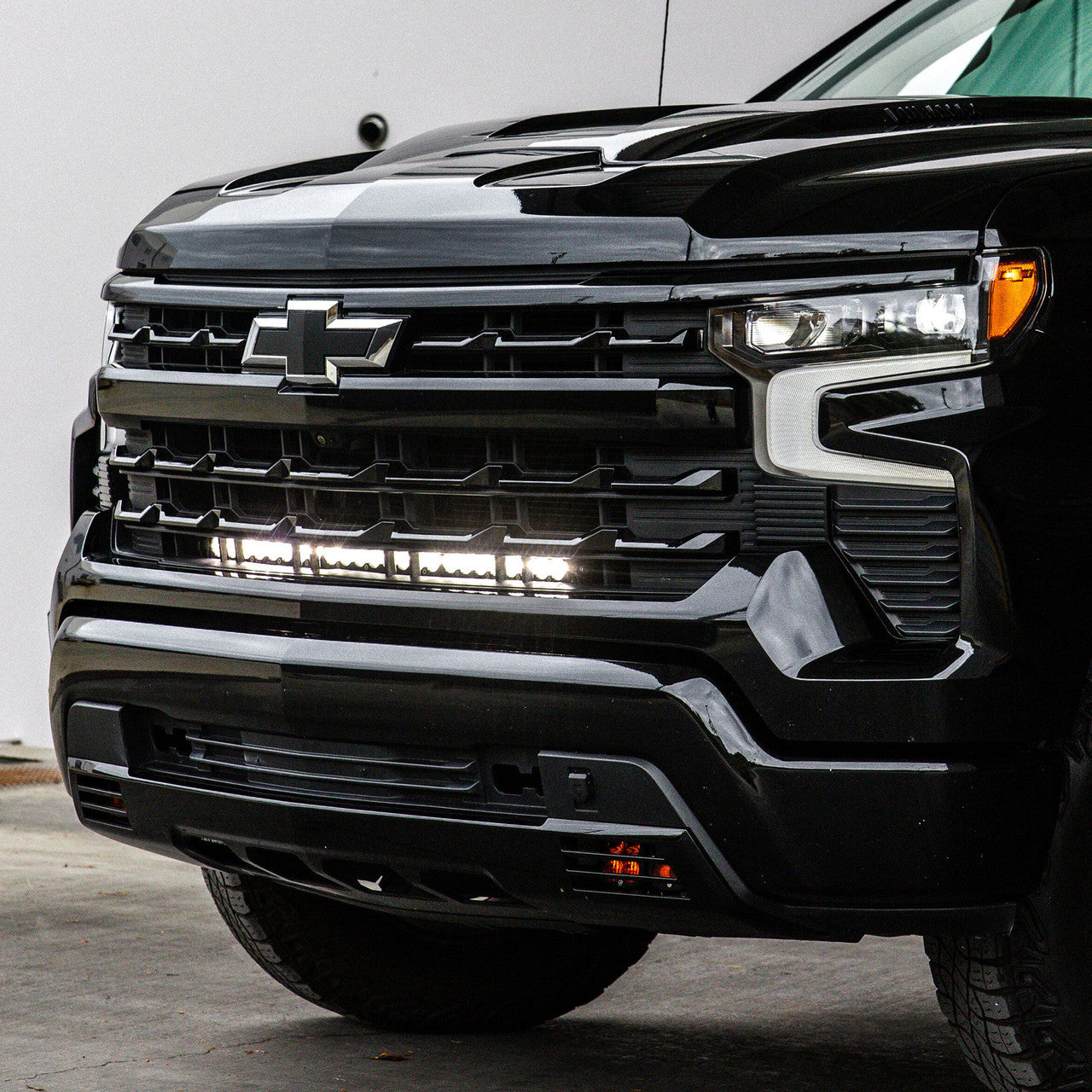 S8 30” Behind-the-Grille LED Light Bar Kit - 2022-2026 Chevrolet Silverado 1500