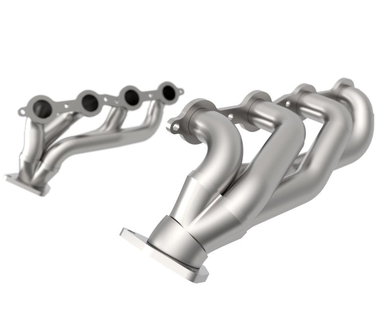 1-5/8" x 1-3/4" Torque Series Headers. 2002-2013 GM Truck 4.8L/5.3L/6.0L/6.2L Front View