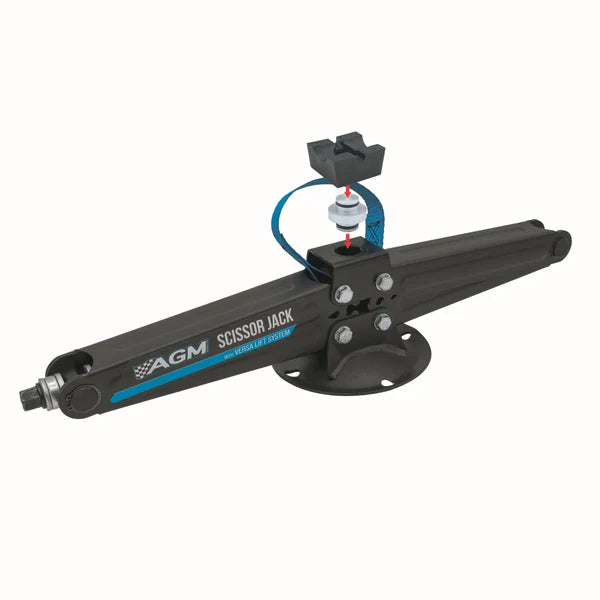 AGM | The Scissor Jack Front View Black