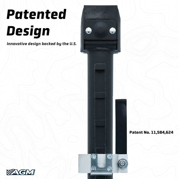 AGM | The Manual Jack Sport Front View Black