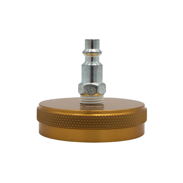 AGM | Brake Reservoir Adapter - Polaris Turbo S / Pro-R Side View Gold