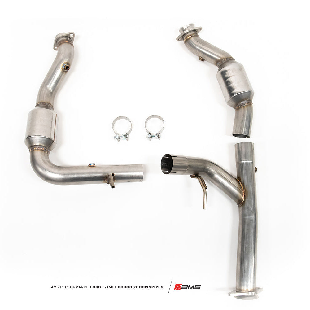 '15-20 Ford F150 3.5L Ecoboost Street Downpipes AMS parts