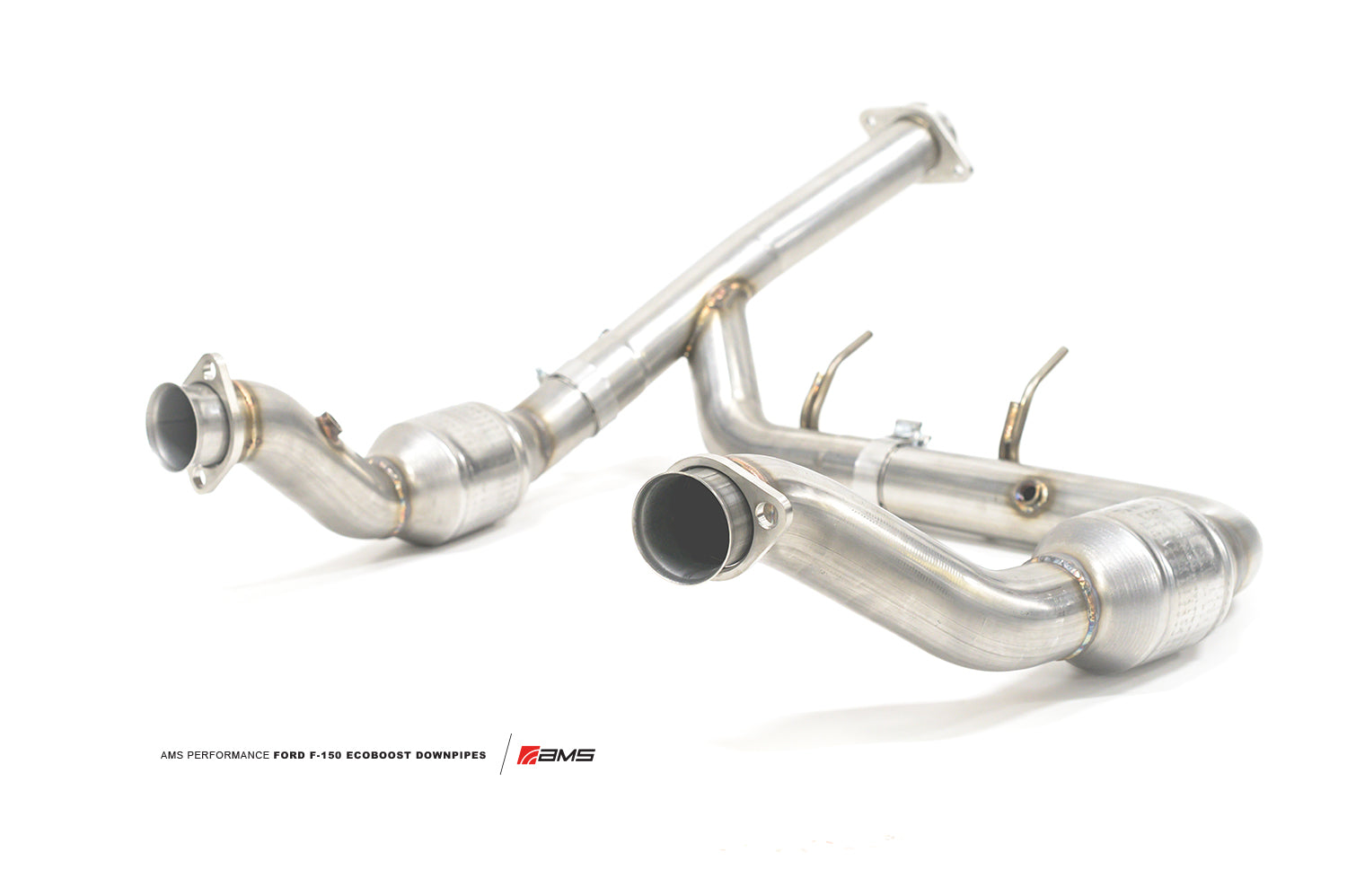 '15-20 Ford F150 3.5L Ecoboost Street Downpipes AMS display