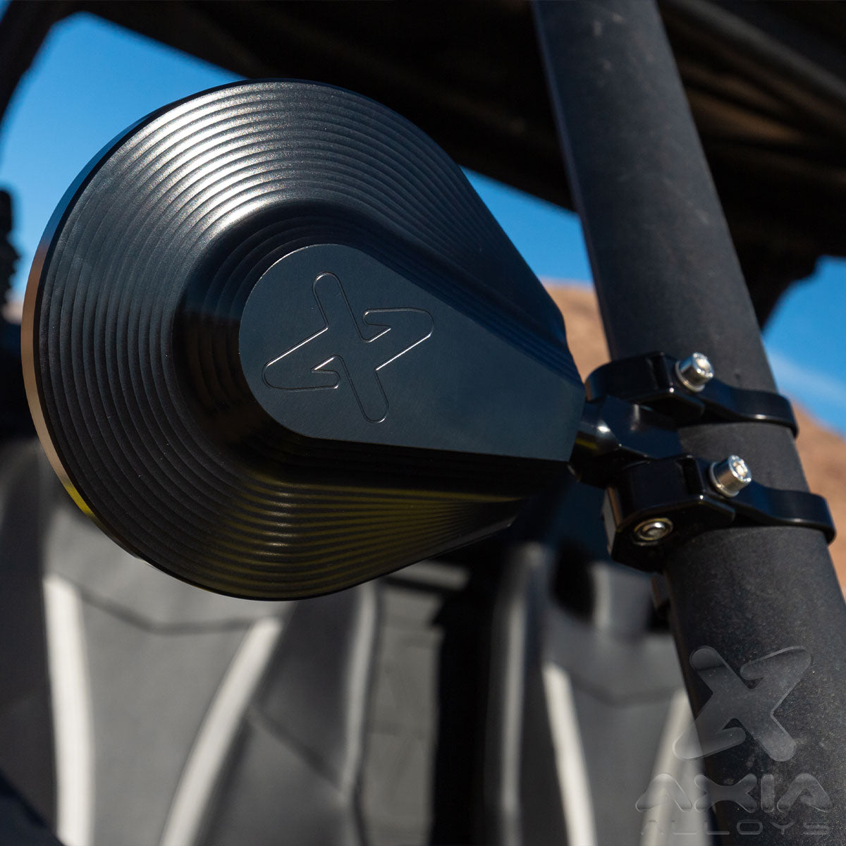 6″ Folding Side Mirror – Flat Glass Rear View