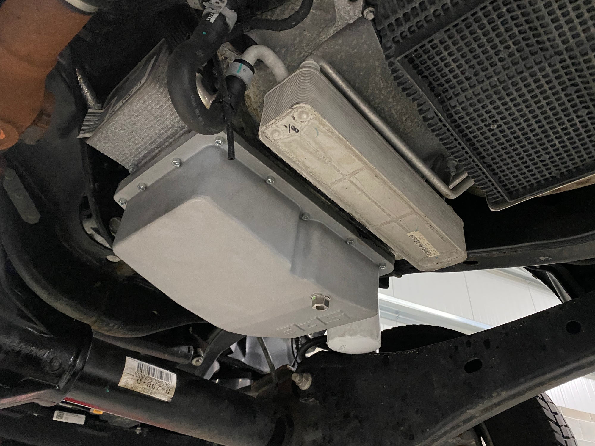 SPE Motorsport 2011+ 6.7L Powerstroke Oil Pan Front View
