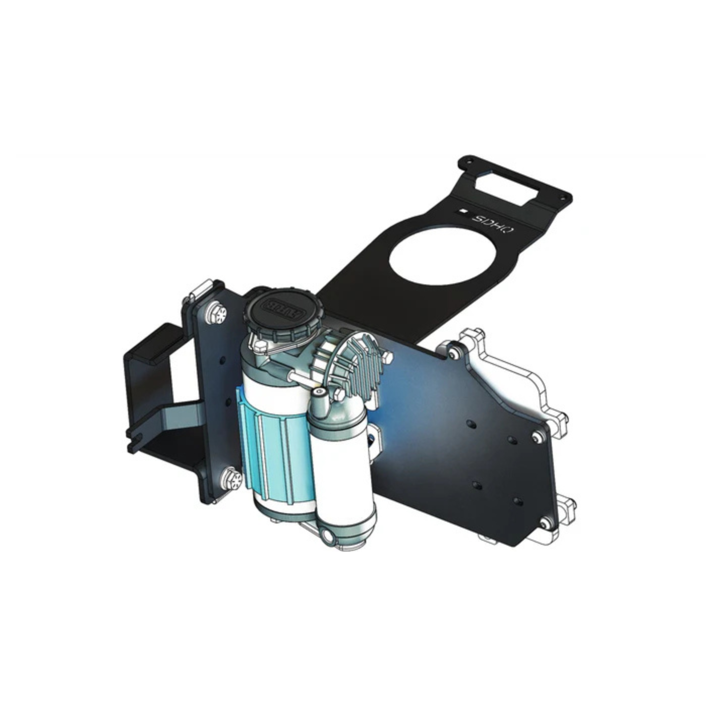 '21-25 Ford Bronco SDHQ Built ARB Air Compressor Mount design