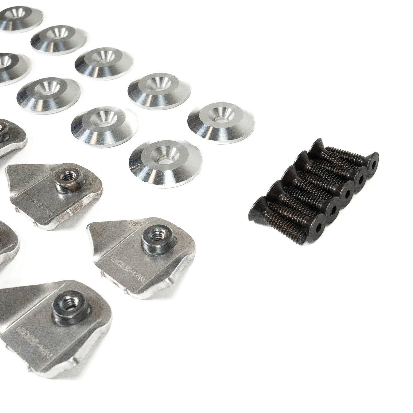 SDHQ Built Billet Aluminum Body Washer & Trick Tab Packages - CLOSE-UP 