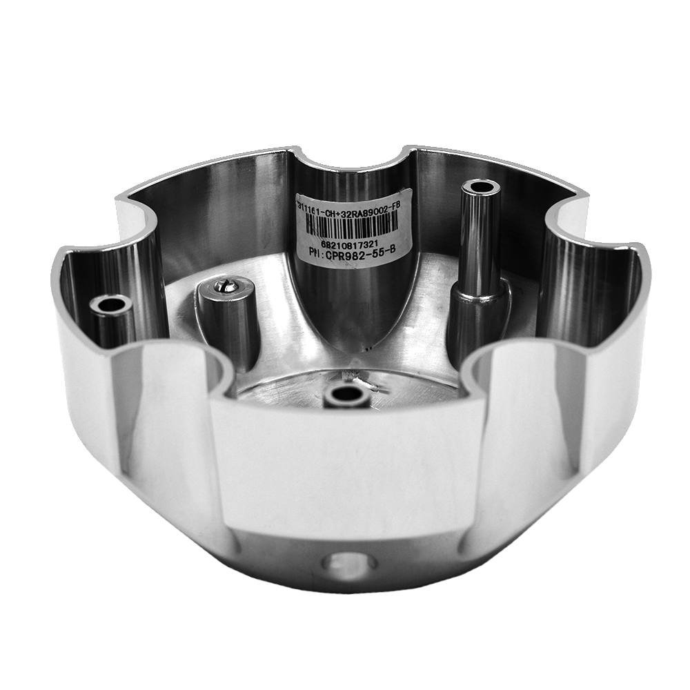 RACELINE 982 RAPTOR CAP CHROME W/BLACK LOGO 5X5.5/5X150