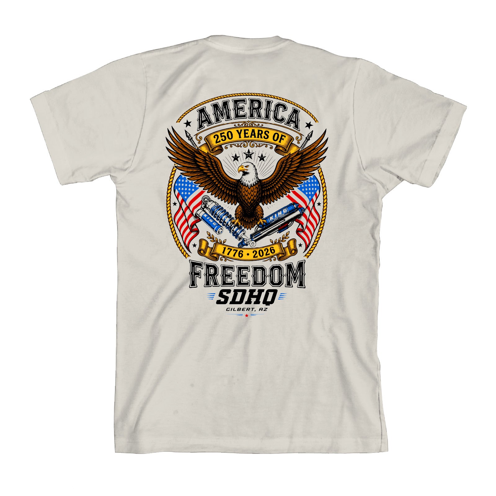 250 Years Of Freedom T-Shirt | Black