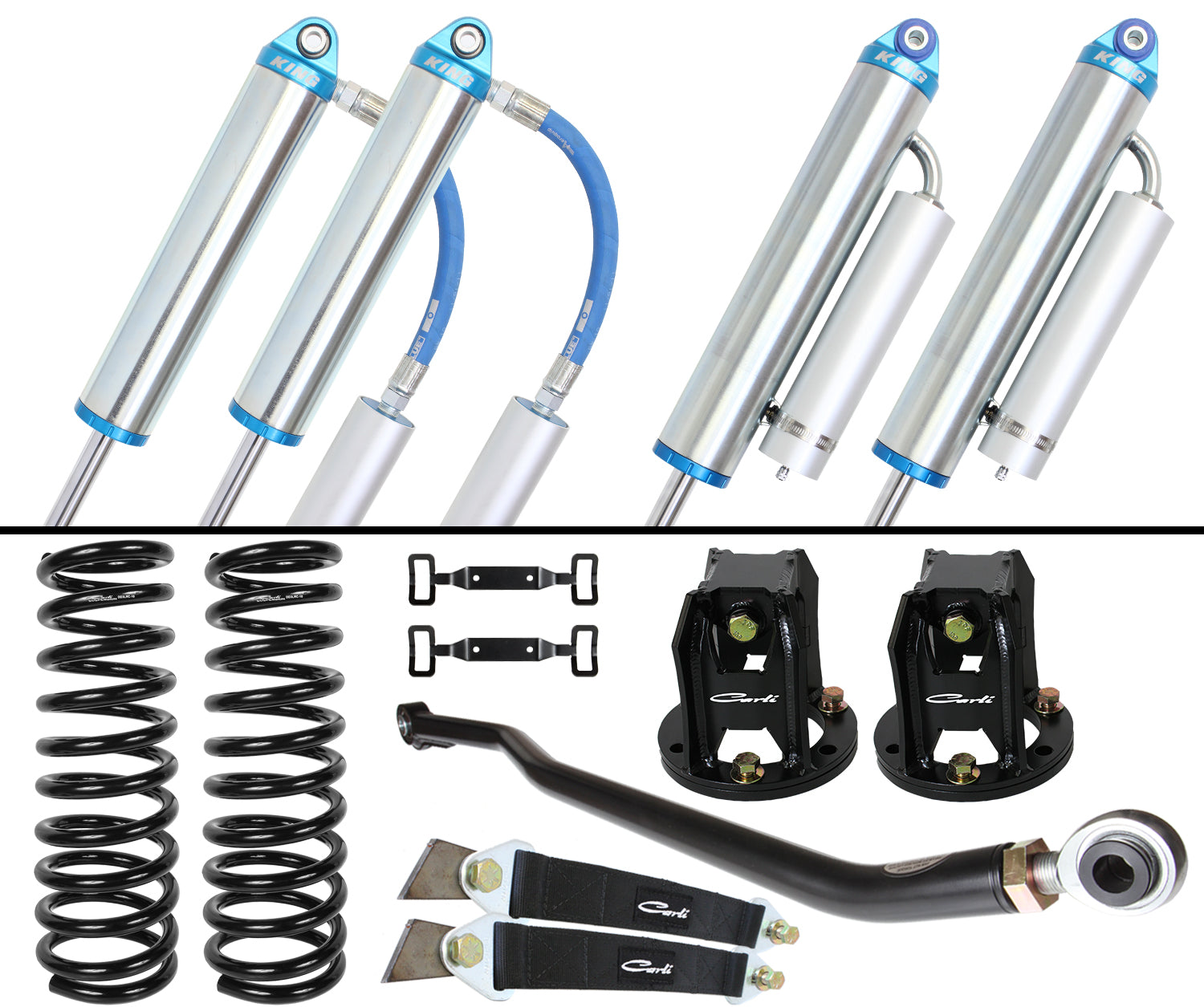 03-12 RAM 2500/3500 4X4 HEMI 3.0" Lift Dominator System Carli Suspension parts