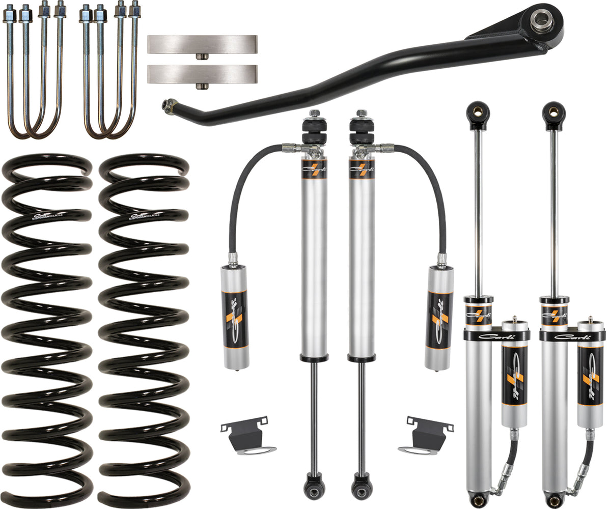 19-25 RAM 3500 4X4 DIESEL 2.5″ LIFT CARLI-SPEC BACKCOUNTRY LEVELING SYSTEM & 1″ BLOCK
