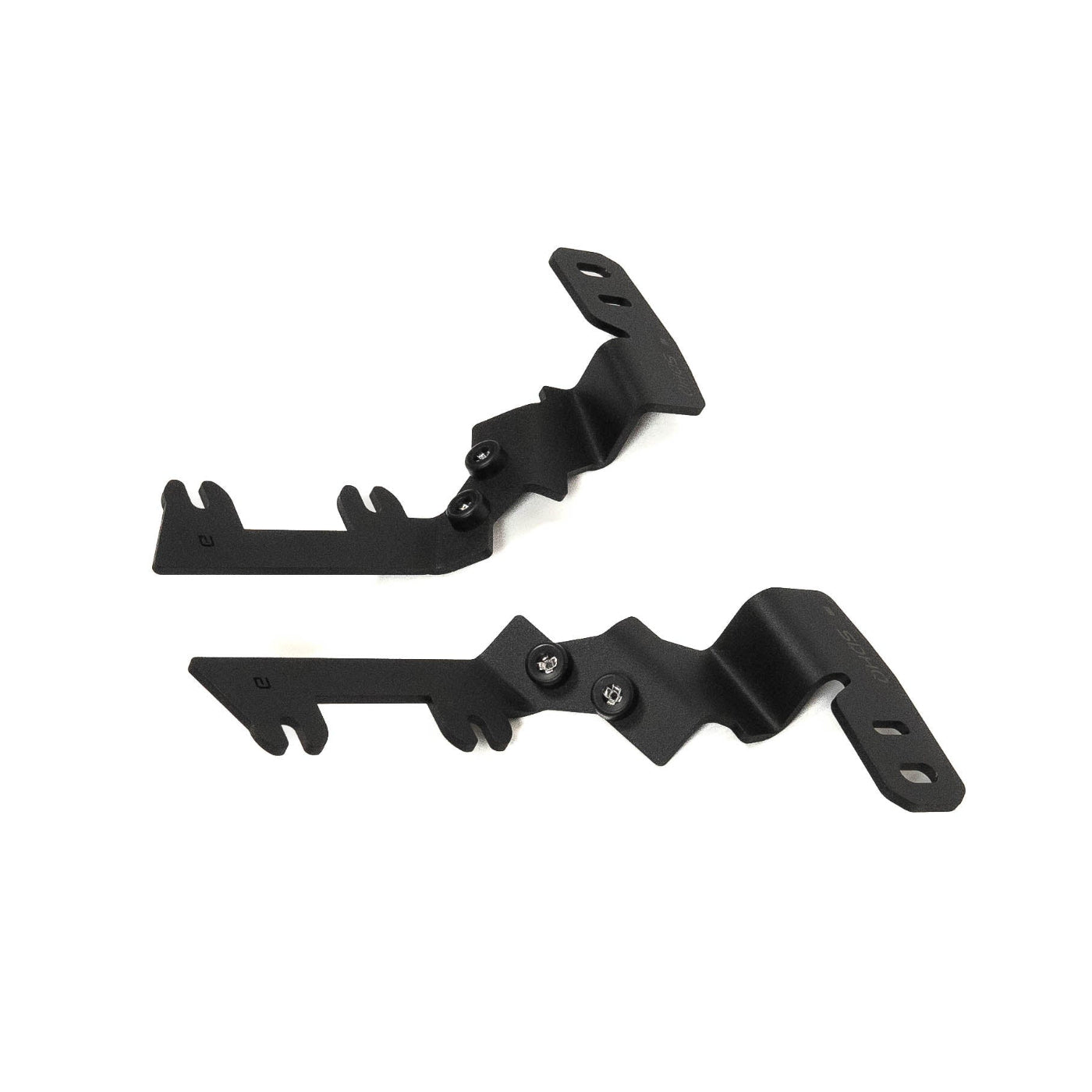 SDHQ Built '23-25 Canyon A-Pillar Light Mounts display of included parts 