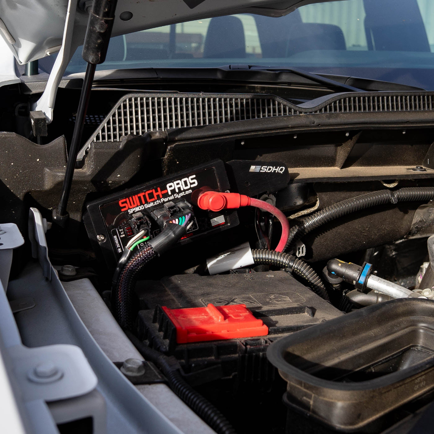 '20-26 Chevy/GMC 2500/3500 Switch Pros Power Module Mount installed 