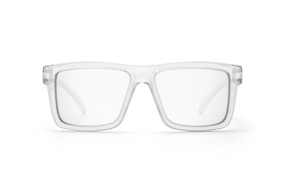 Vise | Clear Frame - Z87 Clear Lenses Front View