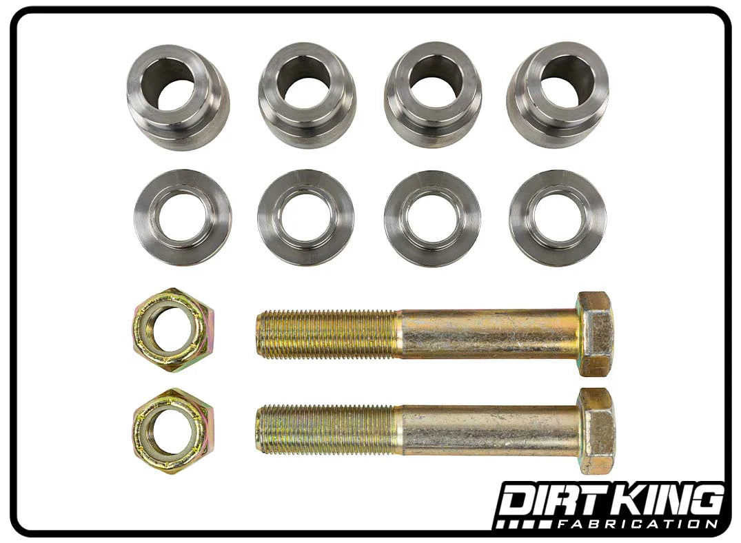 04-20 F150 LCA Shock Spacer Kit for Shocks with 1" Bearing ID