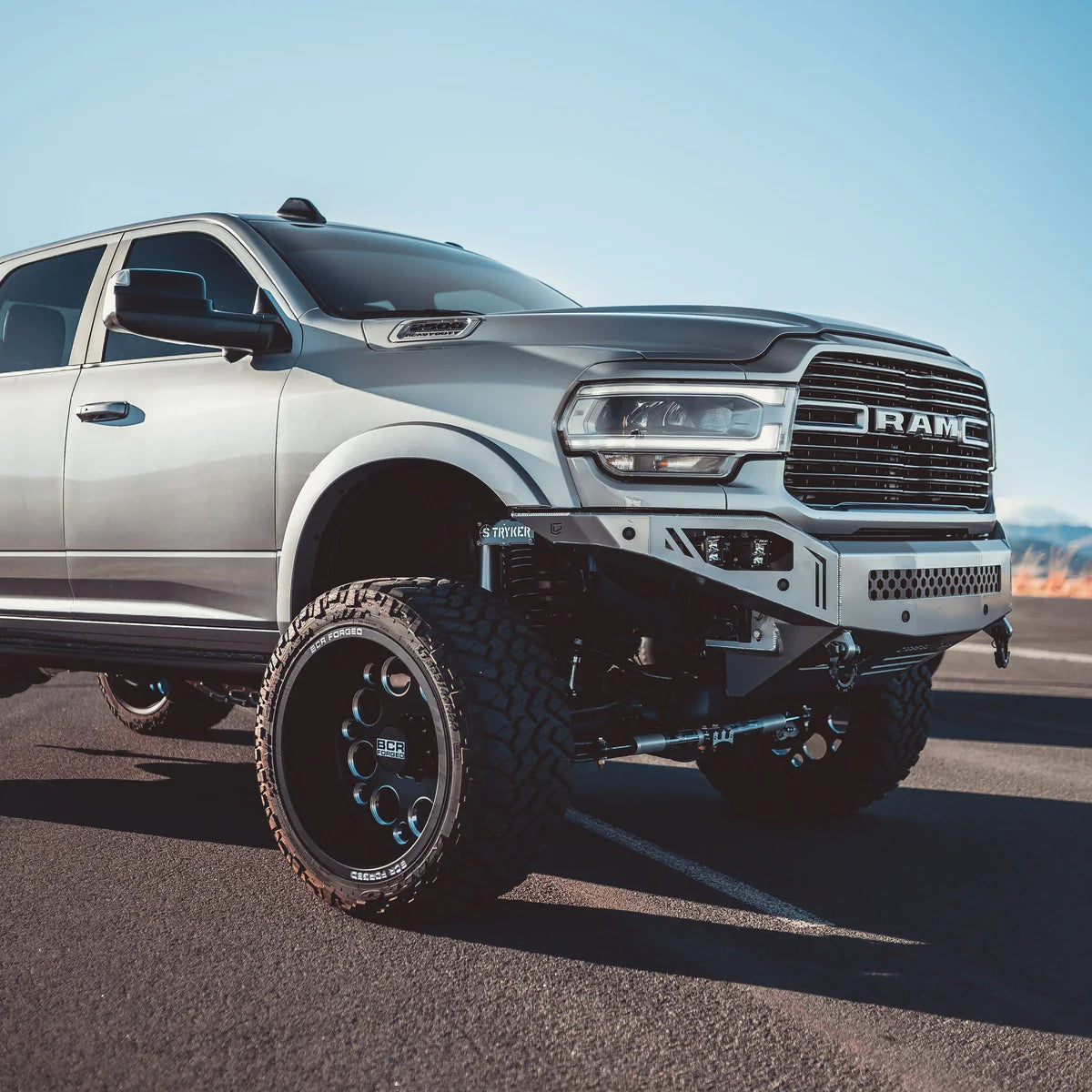 2019-2025 RAM 2500/3500 OCTANE SERIES FRONT BUMPER Front View