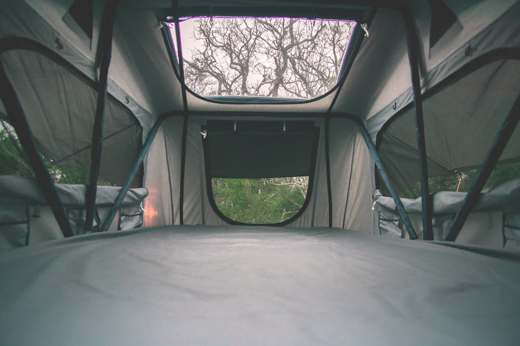 Vagabond Rooftop Tent Sheet Top View Grey
