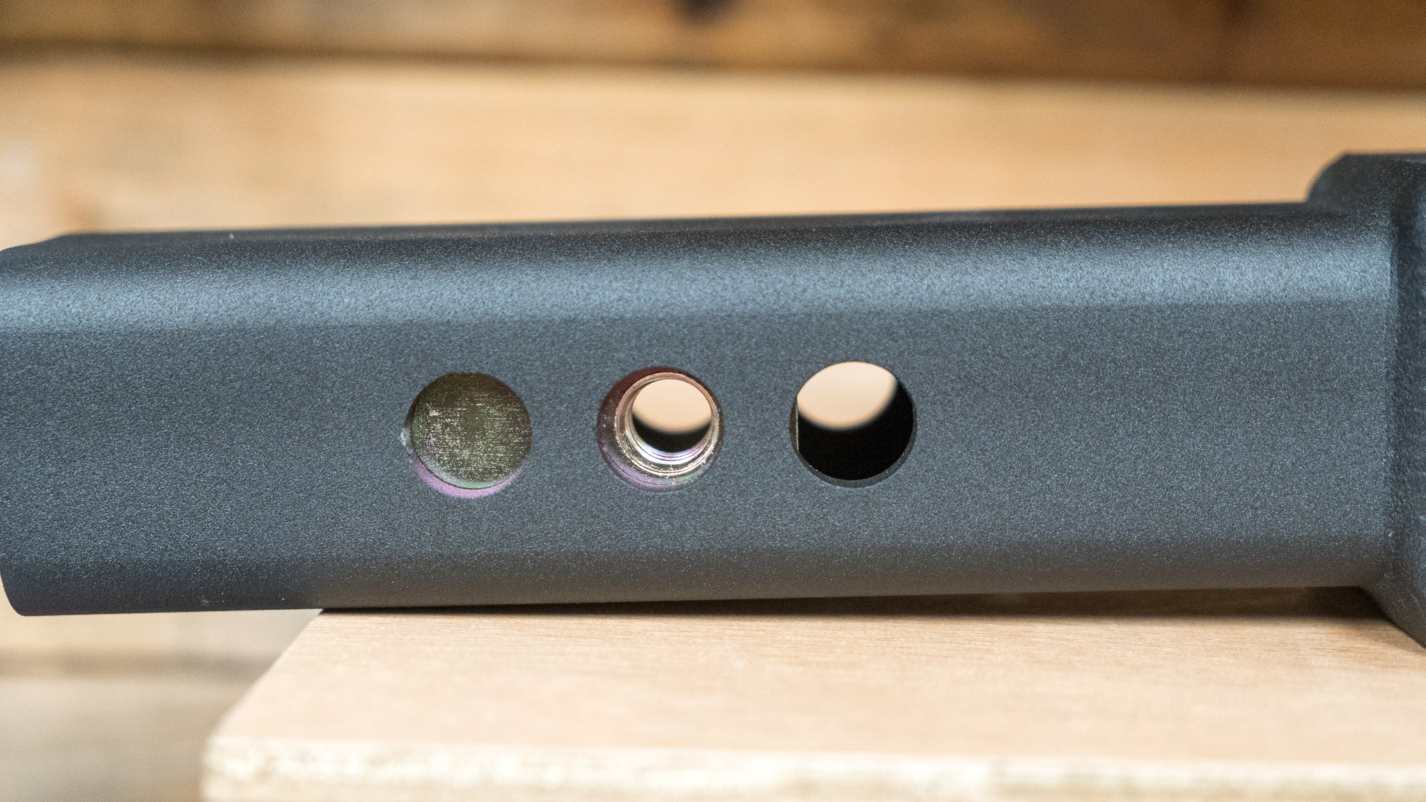 RIGd WobNot Adjustable Anti-Wobble Hitch Extension Front View