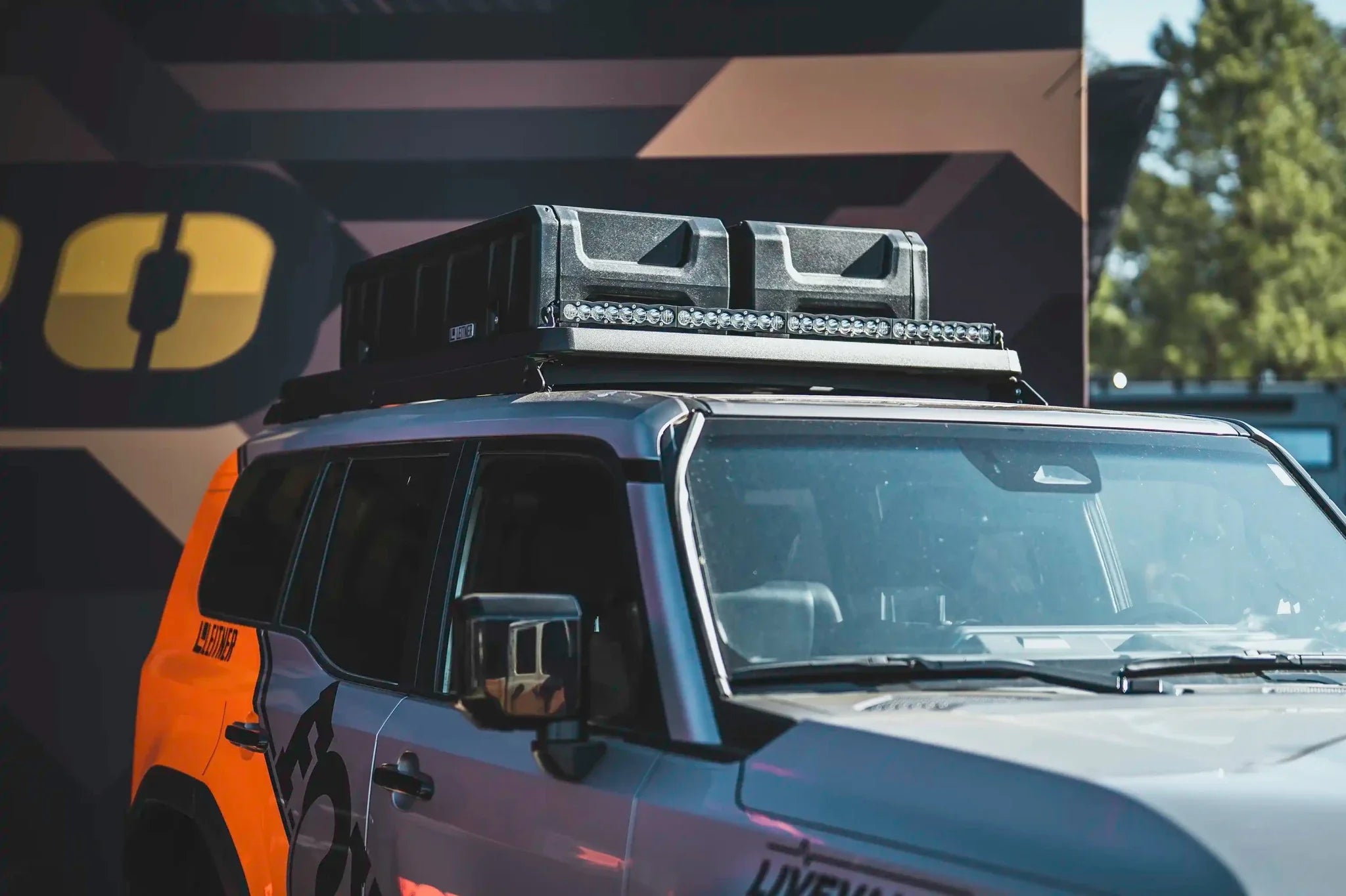 ACS ROOF | Over Cab Platform Rack For TOYOTA LAND CRUISER - 3/4 RACK