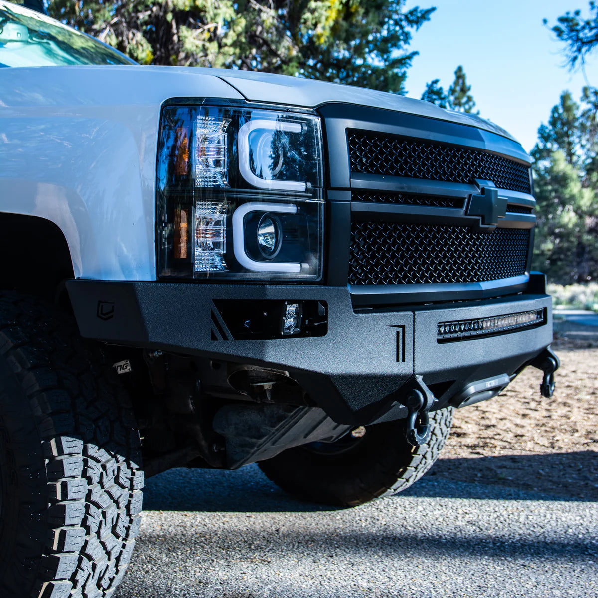 2014-2015 CHEVROLET SILVERADO 1500 OCTANE FRONT WINCH BUMPER Front View