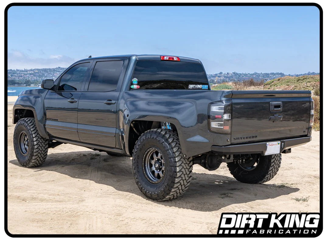 07-18 GM 1500 Plate Rear Bumper