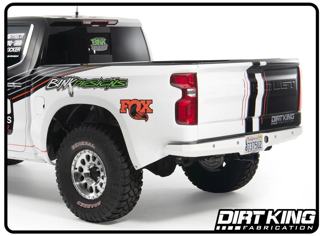 19-25 GM 1500 Plate Rear Bumper