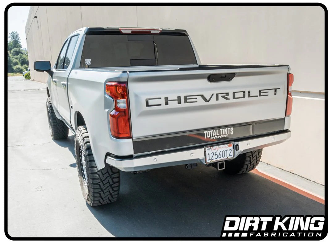 19-25 GM 1500 Plate Rear Bumper