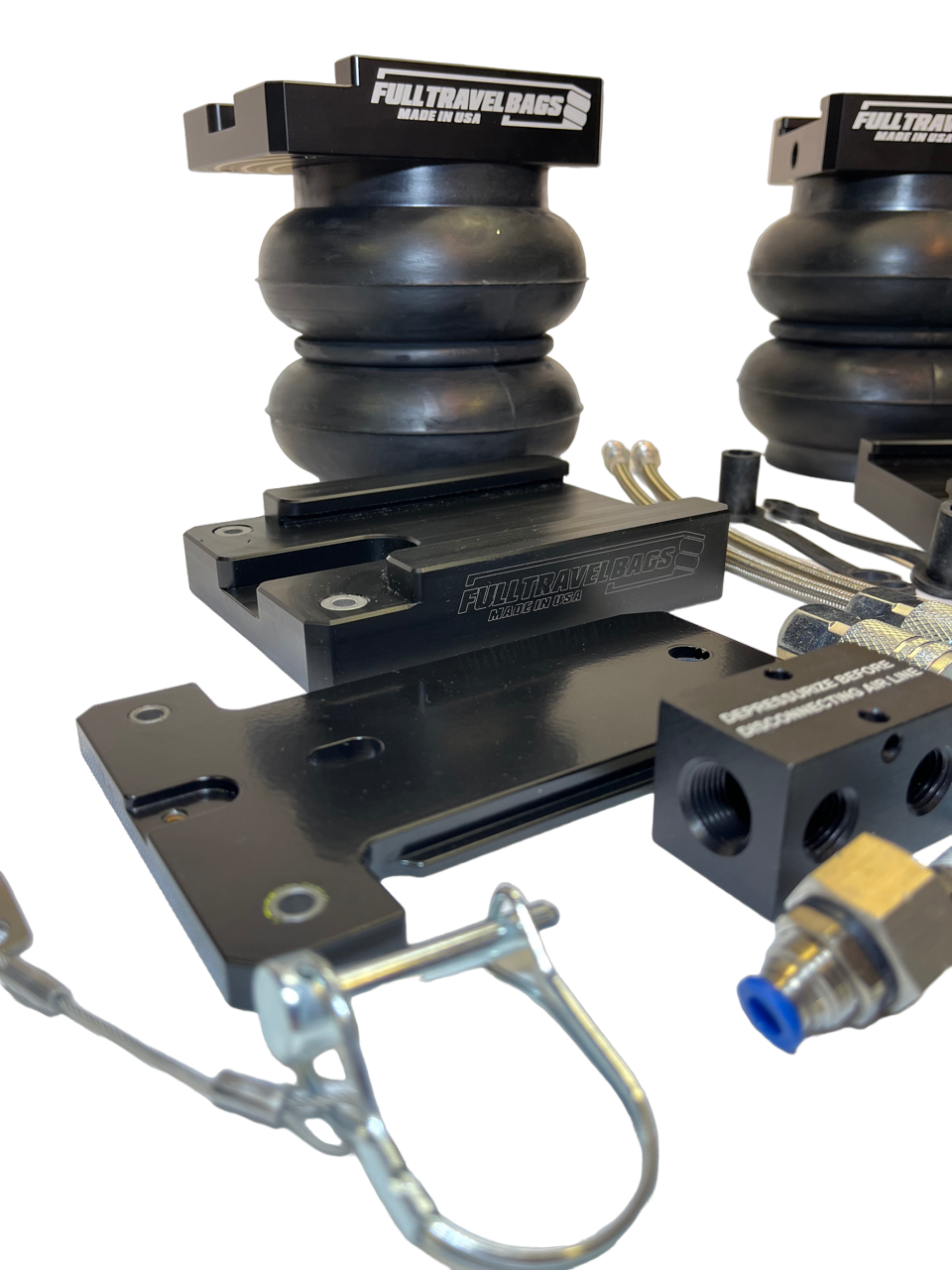 2014+ RAM 2500 Airbag Kit Front View