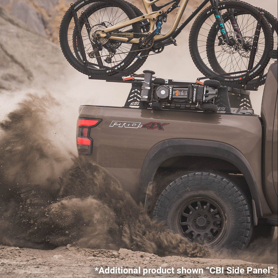 UNIVERSAL BED BARS Display on Vehicle 