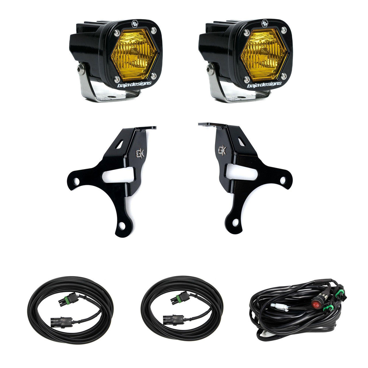 S1 Knuckle Pods Light Kit - Jeep 2007-2018 JK Wrangler