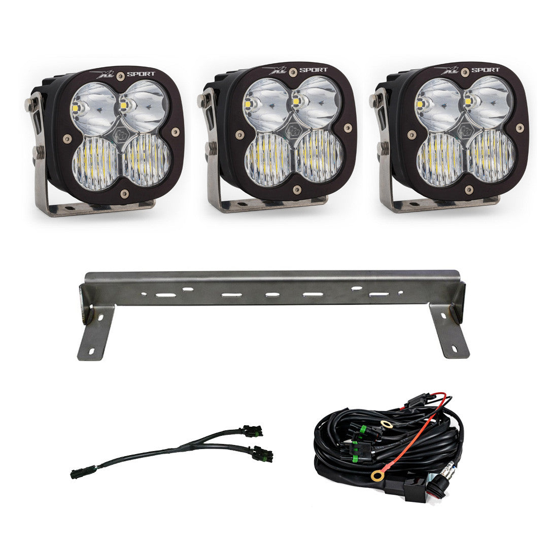 Chevy XL Sport Bumper Kit - Chevy 2015-2019 Silverado 2500/3500 HD Front View