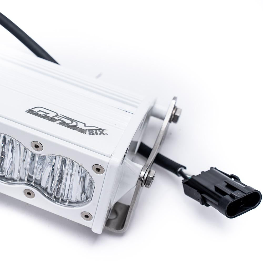 OnX6+ White Straight LED Light Bar - Clear Driving/Combo