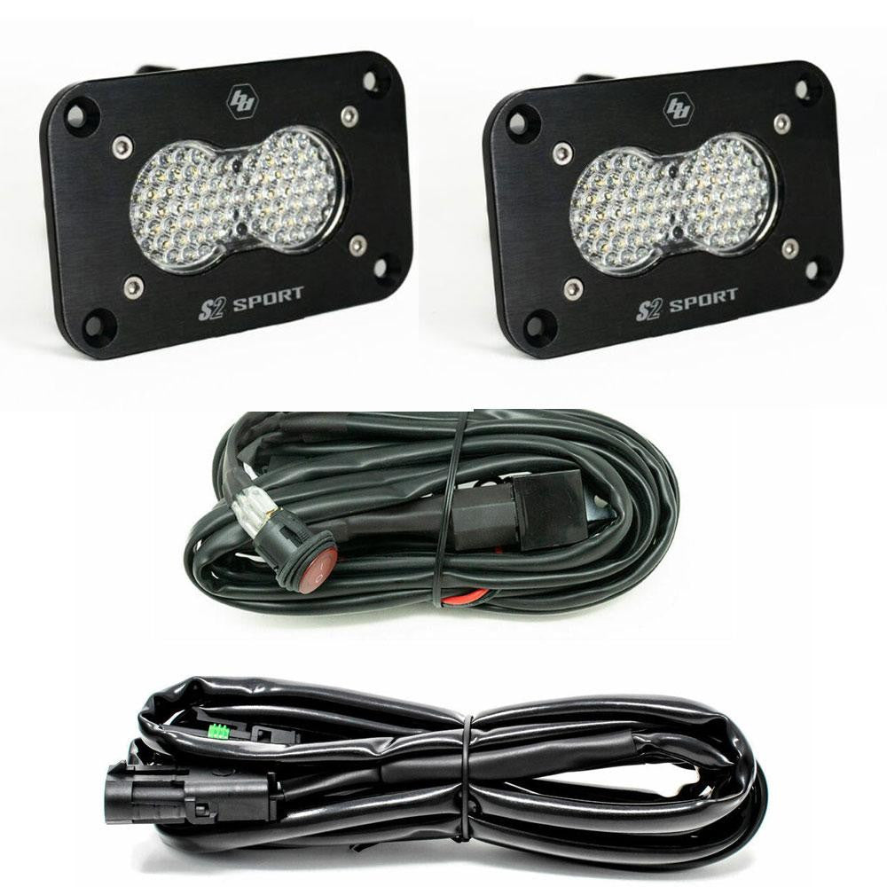 S2 Sport Flush Mount Backup LED Light Kit