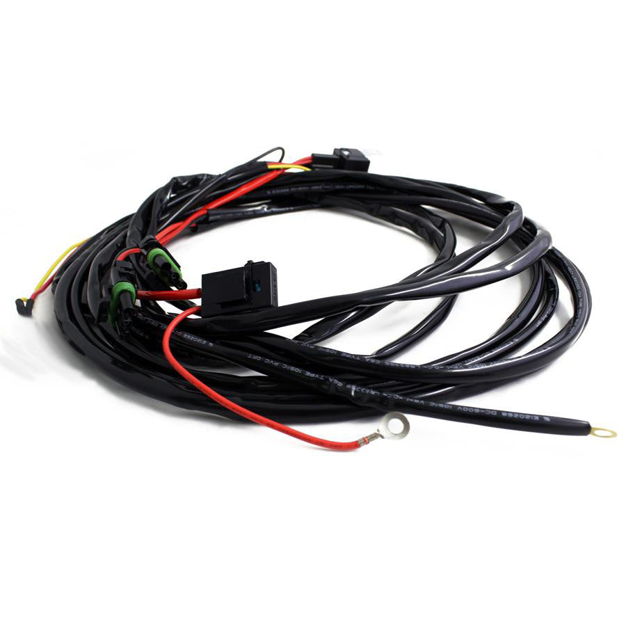 OnX6/S8/XL 3-Pin Hi-Beam 2-Light Max (150 Watts) Wiring Harness Display 