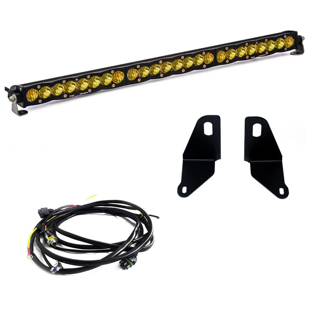 S8 30” Behind-the-Grille LED Light Bar Kit - 2022-2026 Chevrolet Silverado 1500